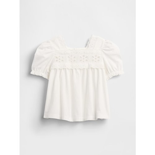 Baby & Toddler Eyelet Top | Gap