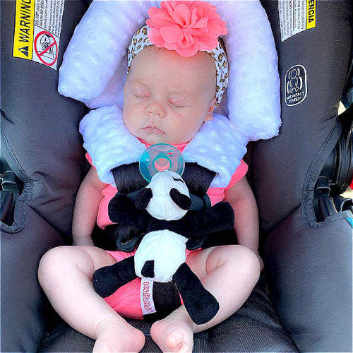 SnuggleNest™ Infant Car Seat Pillow