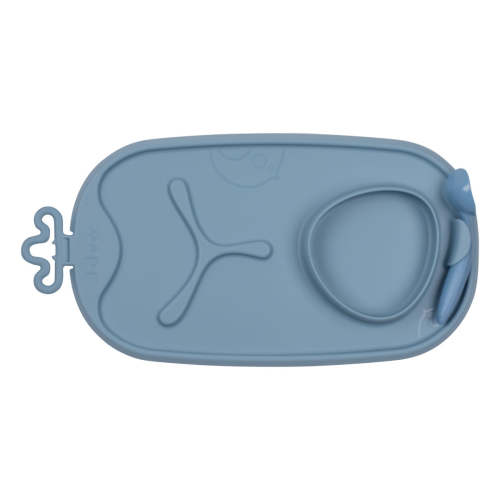 Roll + Go Mealtime Mat – Ocean | b.box AU