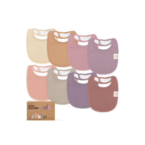 8-Pack Baby Drool Bibs