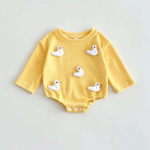 3D Cartoon Mushroom Duck Bodysuit | RYAN AND REMI