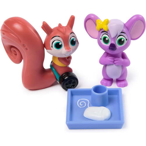 Vida the Vet, Floss Like a Boss Pack with Fergie & Pippen Toy Figures & Dental Tray Accessory, Kids Toys for Girls & Boys Ages 3 and up