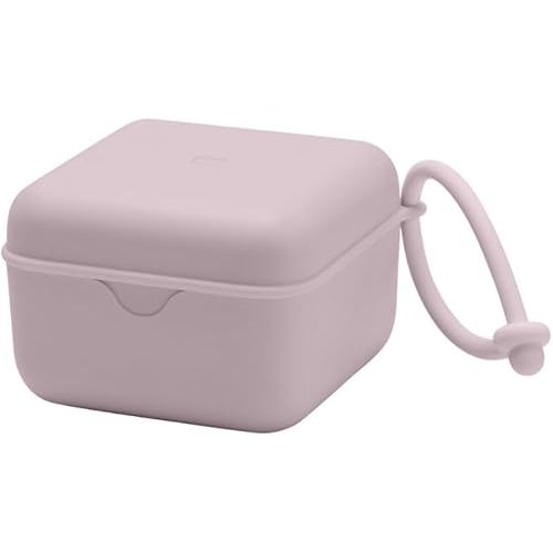 BIBS Pacifier Box, Dusky Lilac