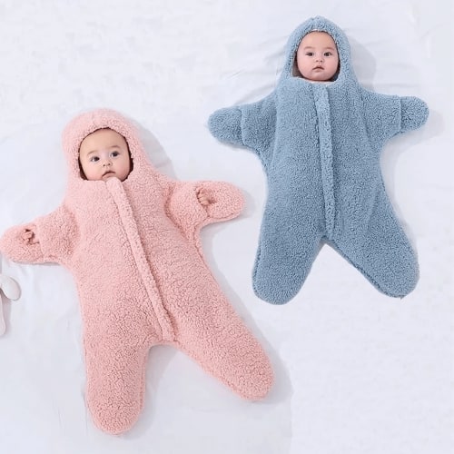 Starfish 4-In-1 Baby Sleeping Bag – Cozy & Warm