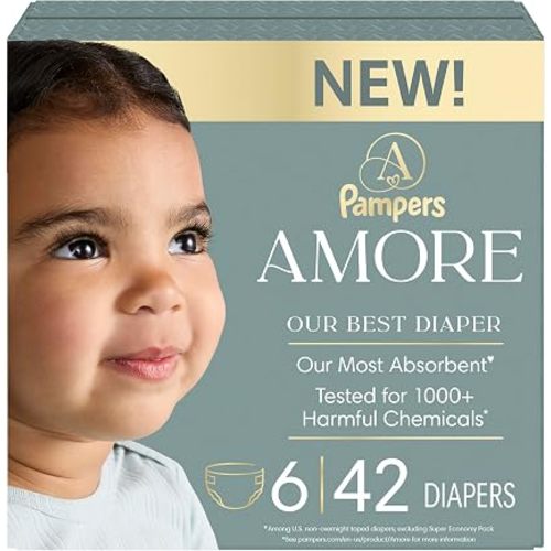 Pampers Amore, Size 6 (23-44 lbs)