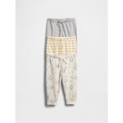 Baby First Favorites Organic Cotton Pull-On Pants (3-Pack) | Gap