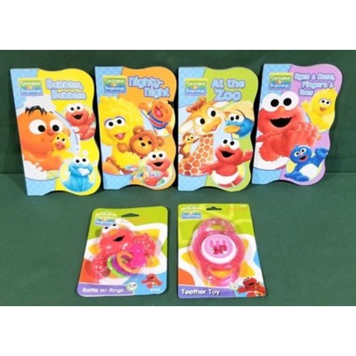 6 PCS Sesame Street Beginnings Baby Gift Set NEW in PKG- Shower/Welcome Home #5