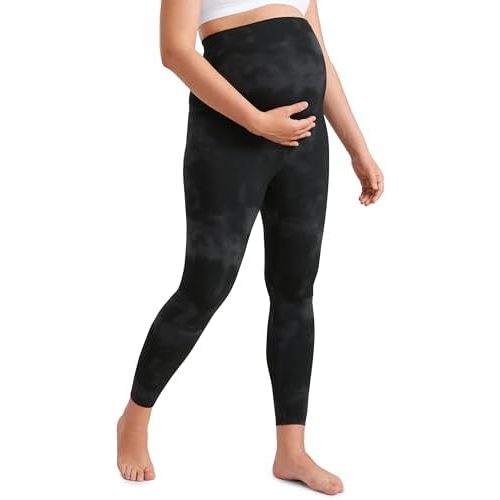 CRZ YOGA Womens Butterluxe Maternity Leggings Over The Belly 25" - Buttery Soft Workout Activewear Yoga Pregnancy Pants