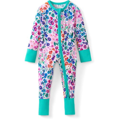Bamboo Baby Pajamas - Two Way Zipper