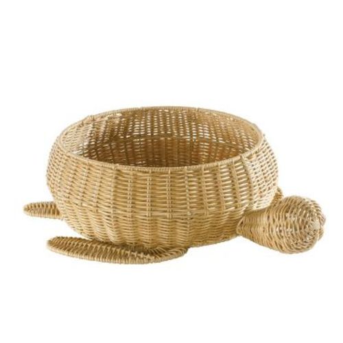 Kaplan Early Learning Turtle Washable Wicker Floor Basket