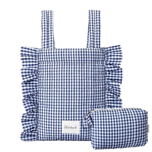 Abbylike Plaid Stroller Bag with Detachable Handle Drawstring Pocket Includes Mini Pouch Universal for Strollers