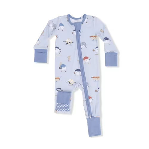 Baseballs Playing Baseball Romper