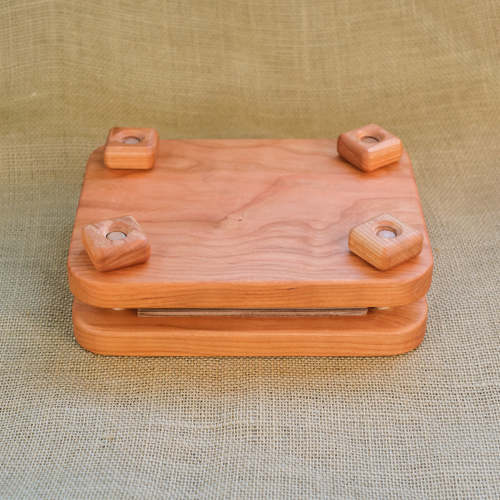 Cherry Wood Flower Press