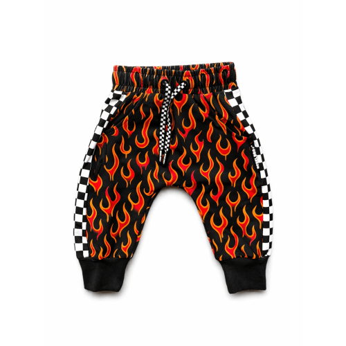 Basic Jogger in Caliente