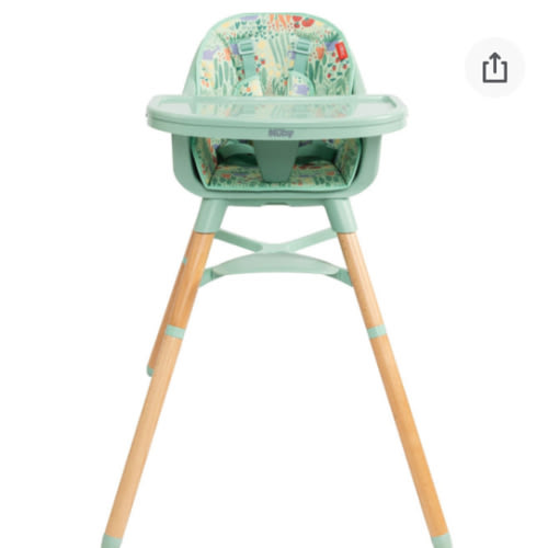 4-in-1 Multi-Use High Chair | Green Garden
