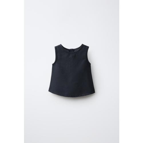 LINEN BLEND TOP
