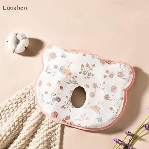 Soft Baby Head and Neck Support Pillow with Cute Animal Patterns - TikTok Shop