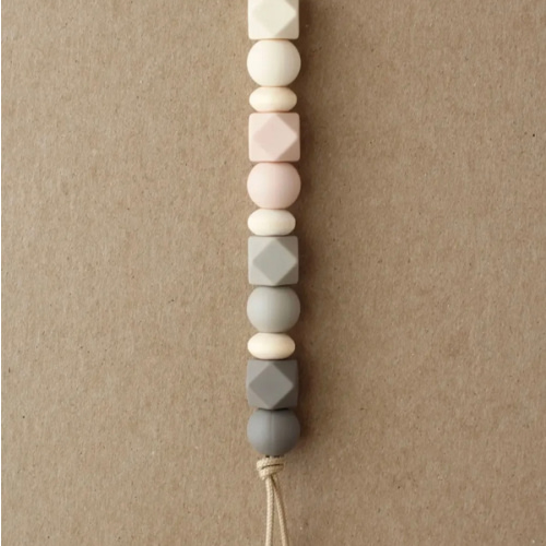 Robin Pacifier Clip - Zin