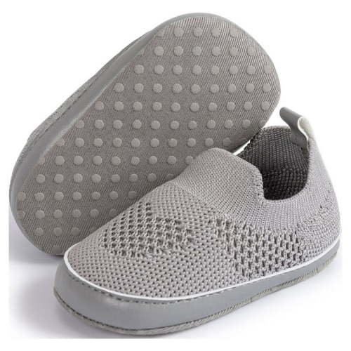 Bonario Baby Girls Boys Shoes Infant Casual Sneakers Newborn Soft Sole Slip on for First Walkers 3-18 Months