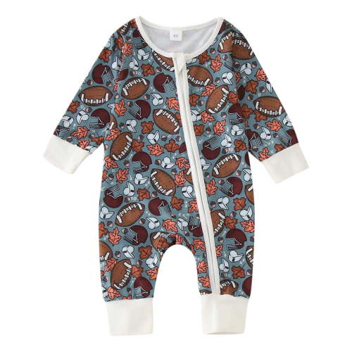 Ketyyh-chn99 Boys Baby Outfit Toddler Baby Boy Romper Jumpsuit Playsuit Clothes Outfits Grey,0-3 Months