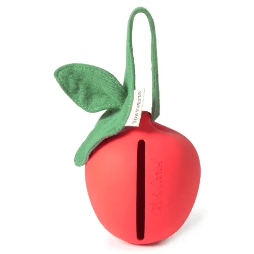 Pepa the Apple Pacifier Holder