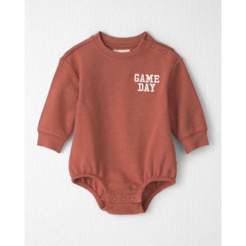 Baby Organic Cotton 'Game Day' French Terry Graphic Bubble - Little Planet | Carter's