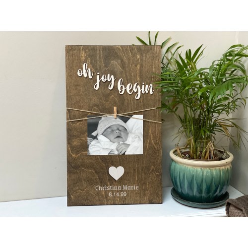 Oh Joy Begin Baby Photo Wall Art