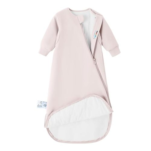 Unisex Sleeping Bag for Babies and Toddlers 1.0 Tog Sleep Sack 6-18 Months, Newborn Sleep Sack, Wearable Blanket Baby, One Piece Long Sleeves, Gifts for Baby