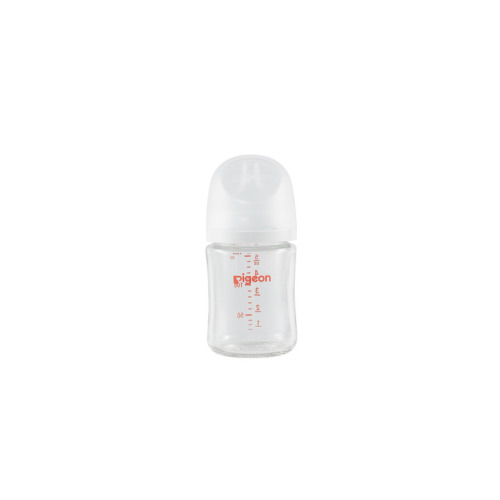 Nurture & Nest by Pigeon Glass Bottle with SS Nipple