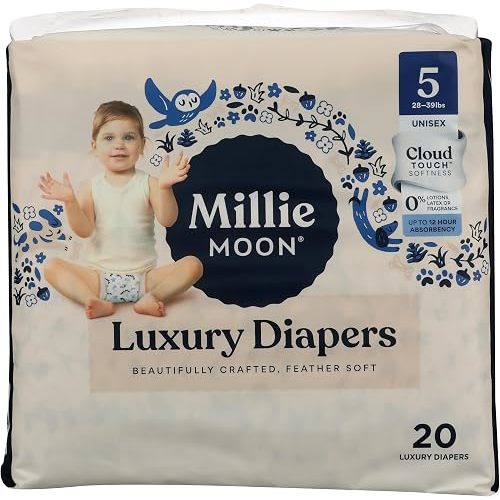 Millie Moon Size 5 Diaper Polybag, 20 CT