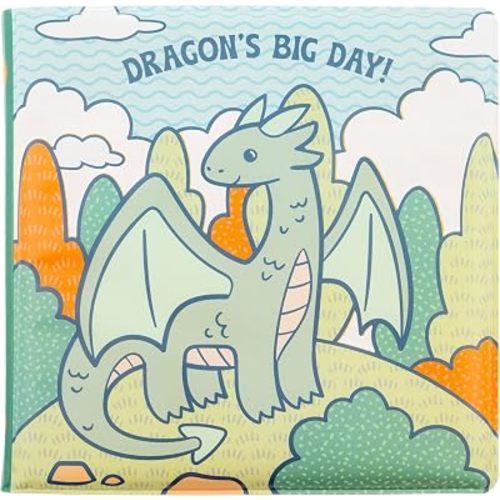 Stephen Joseph, Floating Color Changing Bathtime Book, Toddler Bath Toys, Dragon