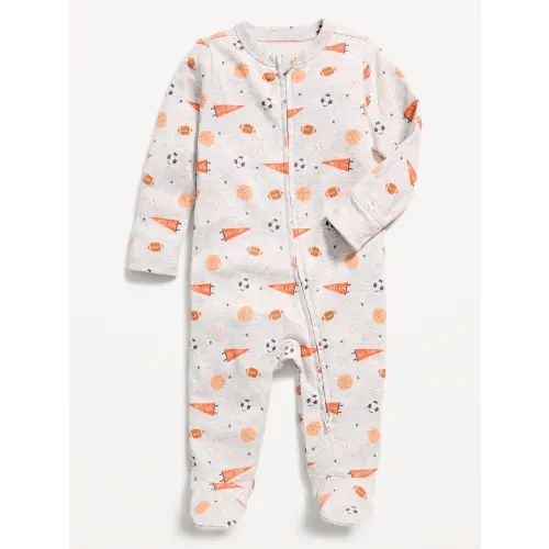 2-Way-Zip Sleep & Play Footed One-Piece for Baby