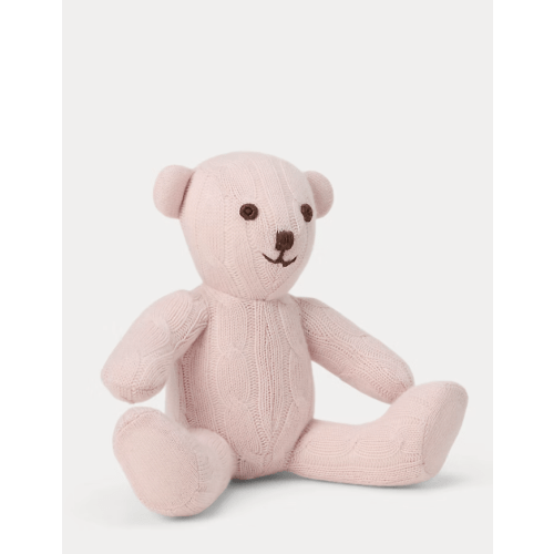 Ralph Lauren Small Cable Cashmere Bear
