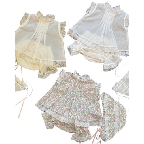Taylor Girl Cotton 3-Pc Set (choose from 3 colors)