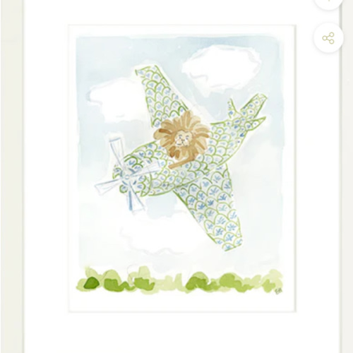 The "Lion Hearted Skies" Fine Art Print