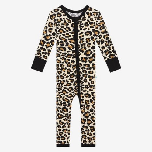 Infant Lana Leopard Convertible One Piece - Posh Peanut
