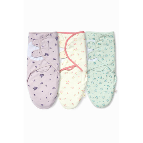 August Grove® 3 Pack Newborn Baby Swaddle 0–3 Months Soft Breathable Lightweight Cotton Swaddle Wrap For Safe & Comfortable Sleep | Wayfair