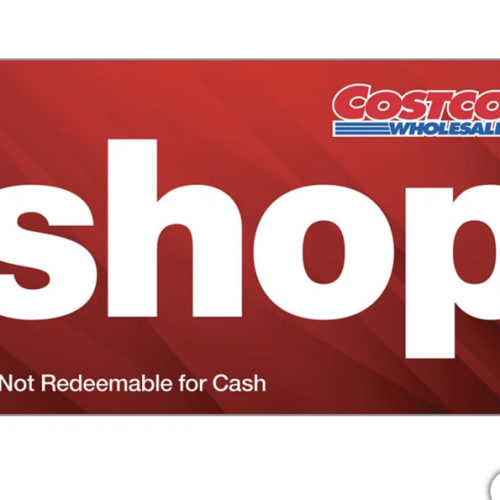 Costco Shop Card