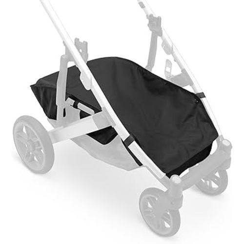 UPPAbaby Basket Cover for Cruz V2 Stroller - Protects and Conceals Belongings - Easy Attachment and Access - Water-Resistant Material
