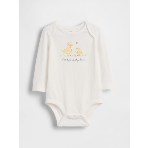 Baby First Favorites Organic Cotton Graphic Bodysuit