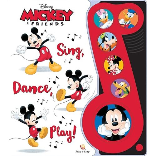 Disney Mickey Mouse & Friends - Sing, Dance, Play! Music Sound Book - PI Kids (Play-A-Song) Board book – Sound Book, May 3, 2019