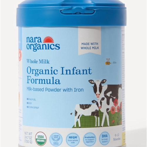 Organic Whole Milk Infant Formula – Starter bundle – Nara Organics