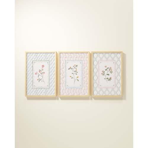 Fairy Garden Framed Wall Art Set