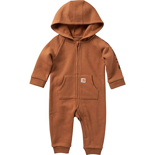 Carhartt Kid's CM8751 Fleece Long Sleeve Zip-Front Coverall - Boys