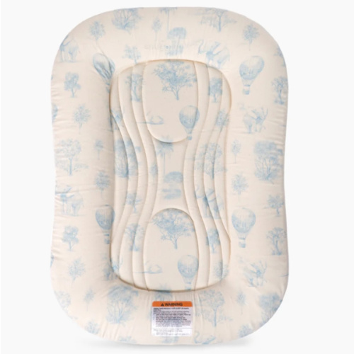 Infant Lounger Wave | Blue Toile