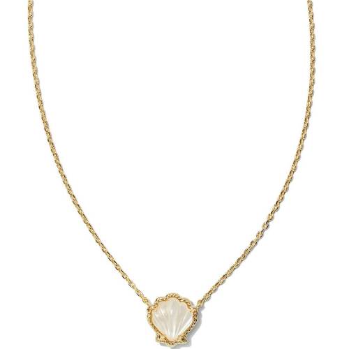 Kendra Scott Brynne Shell 14k Gold Vermeil Short Pendant Necklace