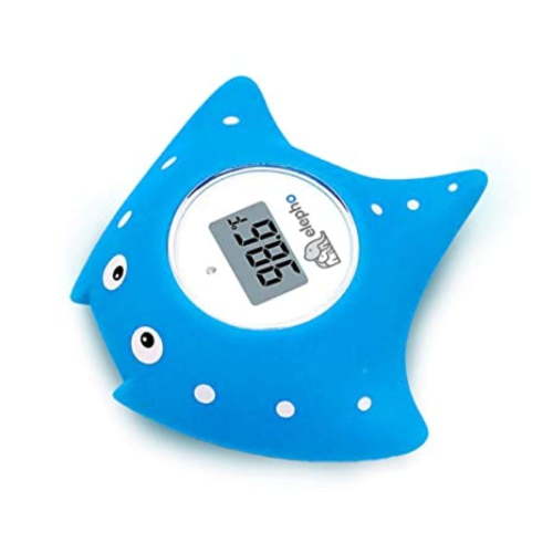Elepho, eFloat Electronic Baby Bath Floating Water Thermometer, Battery Operated , 3.5"