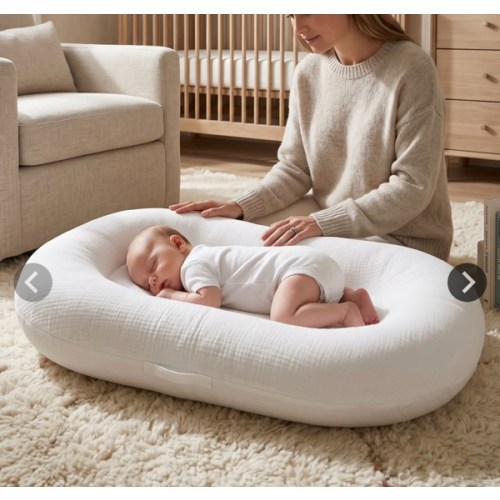 Little Manta Pastel Baby Lounger Nest