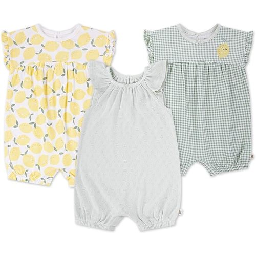 HUGGIES unisex-baby Multi-pack Short Sleeve Romper
