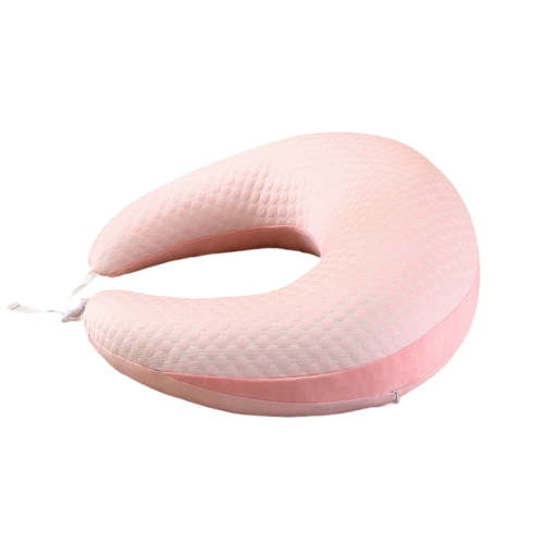 U-Shaped Nursing & Reading Pillow, Breathable Cooling Arm Support Cushion for Breastfeeding, Gaming & Phone Use (Color as Pictured)
